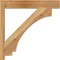 Ekena Millwork Imperial Block Rough Sawn Outlooker, Western Red Cedar, 6"W x 30"D x 30"H OUT06X30X30IMP05RWR - alternate 2